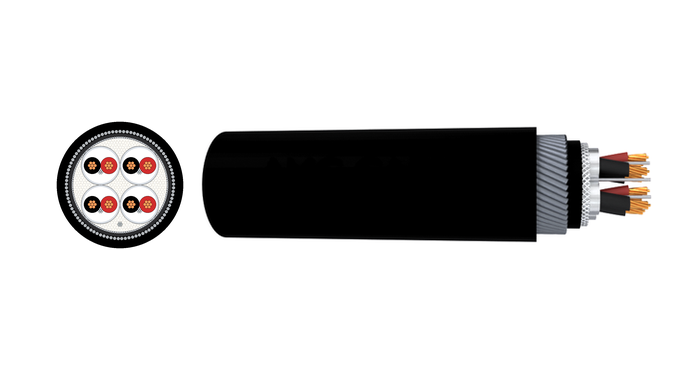 Armoured Individual+Overall Screen Instrument Cable