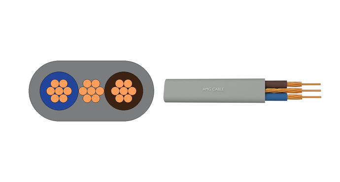 6242Y FLAT TWIN&EARTH Cable