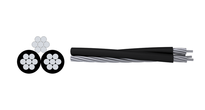 Triplex Service Drop Cable