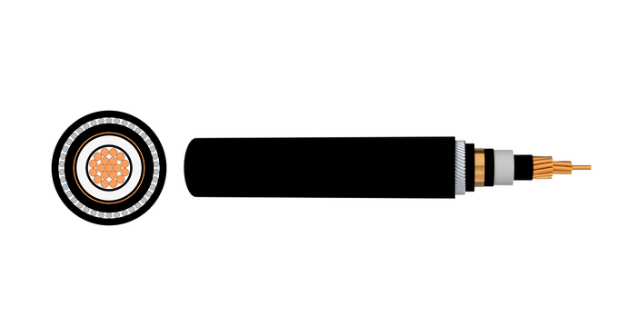 Medium Voltage Single Core Armored Cable N2XSRY/NA2XSRY(YJSV72/YJLSV72)