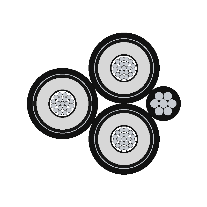 HTA S26 CIS‑Extruded XLPE Insulation Medium Voltage Cable to NF C33‑226